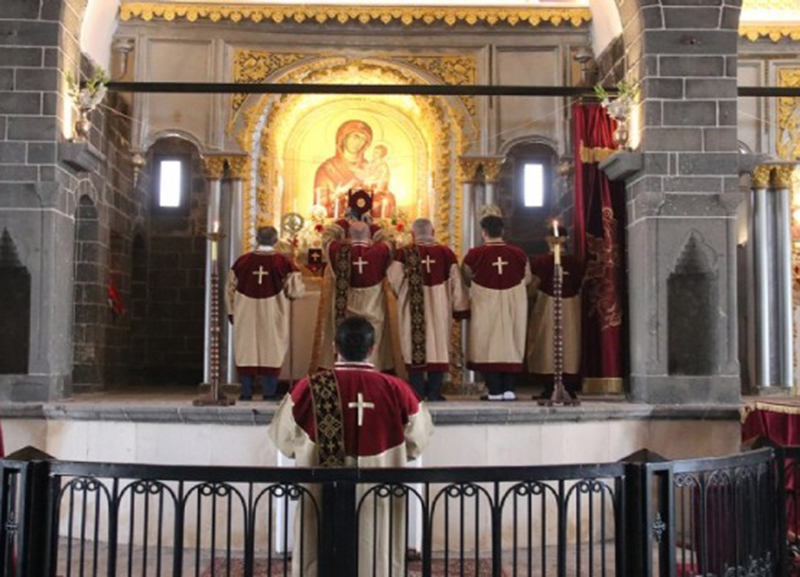 Դիարբեքիրի Սուրբ Կիրակոս հայկական եկեղեցում պատարագ է մատուցվել 